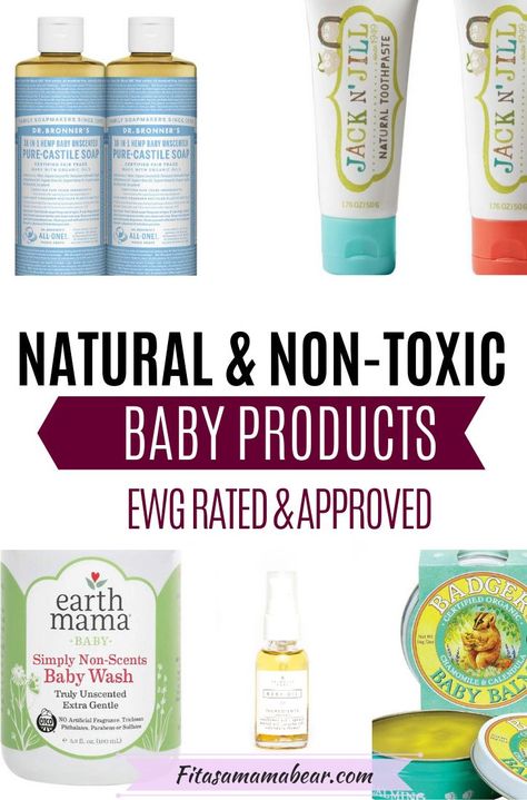 Ewg Verified Products, Baby Health Essentials, Crunchy Baby Registry, Crunchy Mom Baby Registry, Clean Baby Products, Holistic Baby Care, Non Toxic Baby Products, Nontoxic Baby Registry, All Natural Baby Products