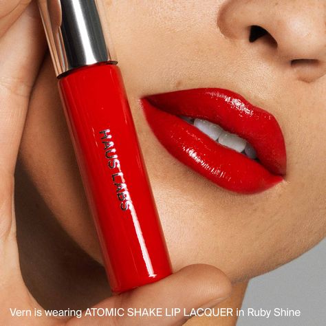 Atomic Shake Long Lasting Liquid Lipstick - HAUS LABS BY LADY GAGA | Sephora Lady Gaga Lipstick, Lady Gaga Makeup, Haus Laboratories, Cute Eyeshadow Looks, Lip Oils, Oil Based Cleanser, Long Lasting Lip Gloss, Lip Conditioner, Lip Lacquer