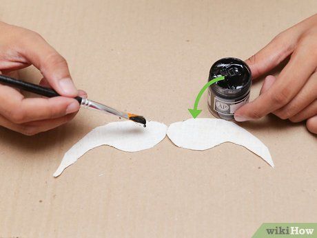 Diy Mustache Costume, How To Make A Fake Mustache, Mustache Costume, Fake Mustache, Fake Mustaches, Thread