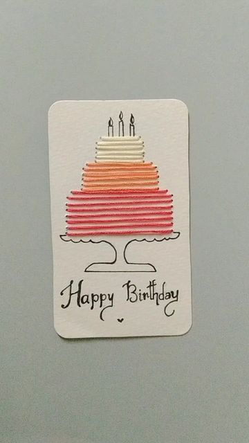 Creative B Day Cards, Homemade Birthday Ideas For Best Friend, Diy Birthday Card For Man, Diy Bday Card Ideas, Happy 18th Birthday Cards Diy, Happy Birthday Card Ideas Diy, Diy Birthday Gifts Easy, Diy Greeting Cards Ideas Birthday, Birthday Gift Ideas Handmade Easy Diy