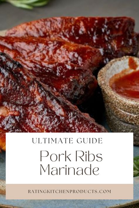 Craving mouth-watering, fall-off-the-bone pork ribs? Look no further! We've got the inside scoop on the perfect pork ribs marinade, from classic BBQ flavors to exotic blends that'll take your taste buds on a tantalizing journey. Get ready to elevate your ribs game to the next level. Country Style Pork Rib Marinade, Marinades For Pork Ribs, Rack Of Pork Ribs On Grill, Marinade For Country Style Pork Ribs, Boneless Pork Ribs Marinade, Pork Rib Marinade Recipes Grilling, Country Style Pork Ribs Marinade, Marinade For Ribs Overnight, Pork Rib Marinade Recipe Overnight