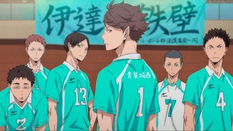 Haikyuu Season 1, Aoba Johsai, Oikawa Tooru, Haikyuu 3, Anime Wall Art, Anime Screenshots, Bts Chibi, Fan Fiction, Haikyuu Anime