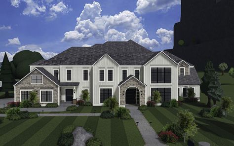 Home Lay Out House Plans, Bloxburg House Layouts Suburban, Suburban Bloxburg House Layout, Bloxburg Black Family House Layout, Bloxburg Farmhouse Exterior, House Exterior Big, Layout House Floor Plans, Suburban House Exterior Bloxburg, Bloxburg Farmhouse Layout