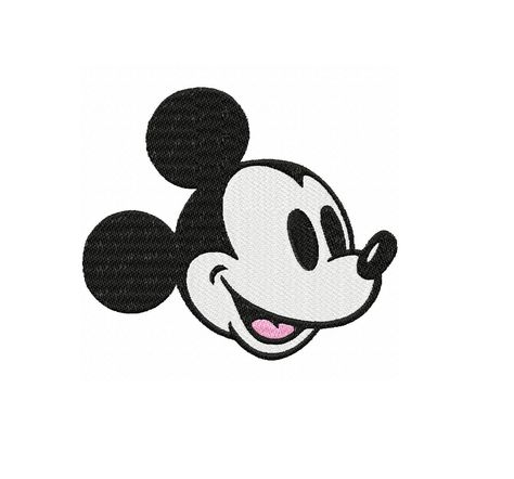 Mickey Face Vintage Embroidery Design Mickey Mouse Embroidery Patterns, Mickey Mouse Embroidery Designs, Mickey Embroidery, Disney Applique, Mickey Face, Face Applique, Coloring Pages Nature, Vintage Applique, Mickey Theme