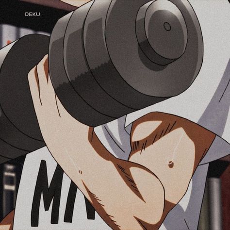 Izuku Midoriya Muscle, Gym Aesthetic Anime, Deku Training, Gym Pfp, Gym Anime, Gym Icon, Boy And Girl Friendship, Gym Wallpaper, Anime Character Names