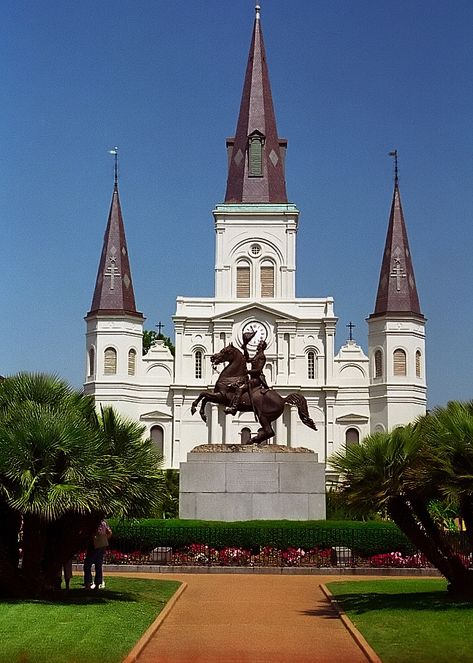 New Orleans Architecture, St Louis Cathedral, Louisiana Travel, Lake Pontchartrain, Louisiana Usa, Jackson Square, Andrew Jackson, New Orleans Travel, Dreamy Photography