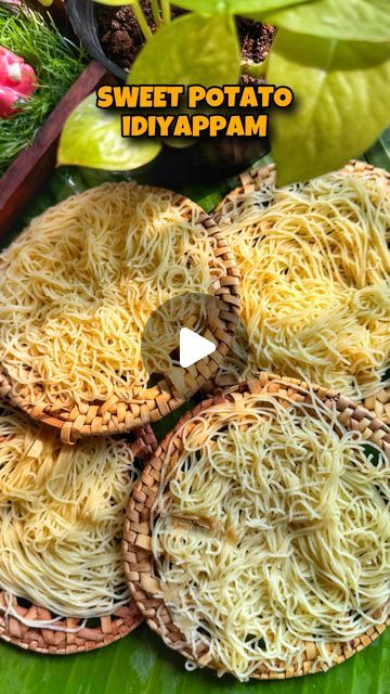 Idiyappam Recipe, Kanyakumari, Indian Breakfast, South Indian Food, More Recipes, Quick Recipes, Pressure Cooker, A Bowl, Coconut Milk