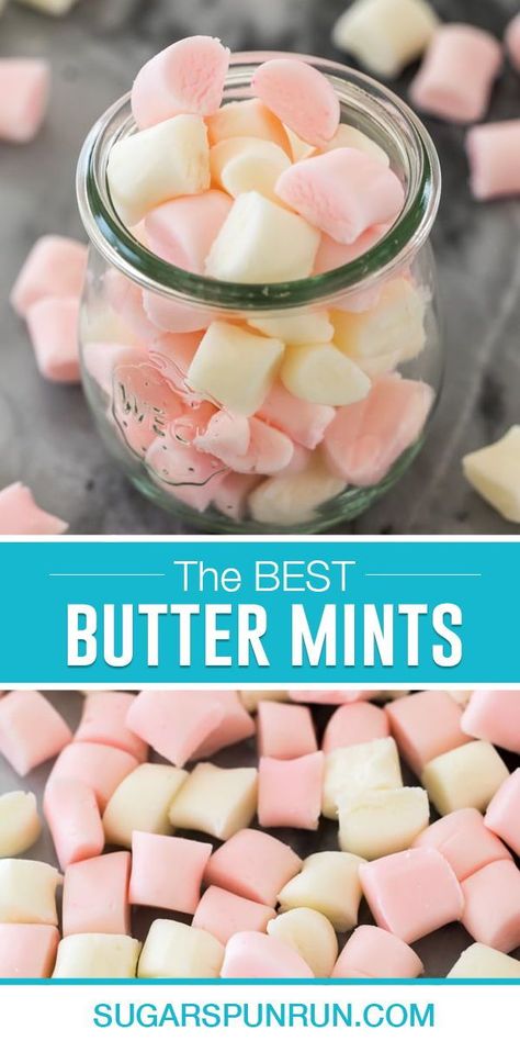 Buttermints Recipe, Mint Meltaways, Wedding Mints, Baby Ray, After Dinner Mints, Cream Cheese Mints, Dinner Mints, Butter Mints, Candy Man