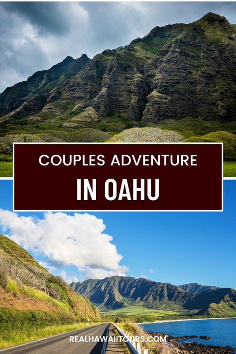 Embark on a couples' adventure in Oahu with activities like snorkeling, hiking to hidden waterfalls, and sunset cruises. Create unforgettable memories together—find the best experiences on our site! Oahu Hawaii Activities, Oahu Waterfalls, Couples Adventure, Hawaii Activities, Oahu Travel, Hawaii Things To Do, Adventure Couple, Sunset Cruise, Waikiki Beach