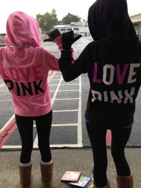 Hoodies & Boots  ♠ Follow Me On Instagram, Vs Pink, Of Love, Follow Me, Victoria's Secret, I Love, Tumblr, Pink, Black