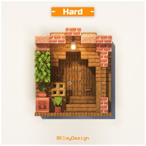 🚪 SPRUCE DOORWAY levels! Here’s three ideas of doorway starting from the “easy” one to the hardest version! Lemme know which one you’ll build in your world!! 🤔🫣 ——————————————— - 🪴 Follow @klay.design_mc for more! - 💬 Lemme know your thoughts! - 🙌 Complementary Shaders - 🍳 Repost with credits only! ——————————————— #minecraft #minecraftbuild #minecraftdesign #minecraftideas #minecraftinterior #minecraftbuilds #minecrafthouse #minecraftbuilding #doorway Minecraft Coridoor, Mc Mine Entrance, Minecraft Vault Door Design, Mincraft Entryway Ideas, Minecraft Wooden Archway, Minecraft Door Design Ideas, Doorway Minecraft Ideas, Minecraft Message Board, Minecraft Entrance Ideas Interior