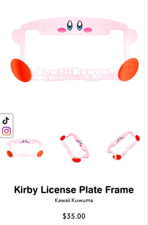 Pink Car Mods, Car Mods Interior Pink, Kirby Car, Sanrio Car Interior, Kirby Car Decor, Kirby Car Accessories, My Melody Car Accessories, Futuristic Room, Pink Car Accessories