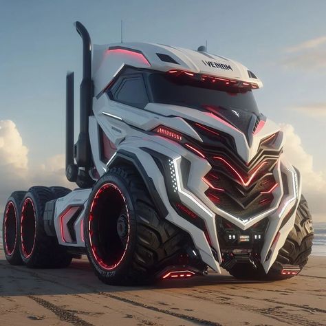 Futuristic Truck, Ford Ranger Modified, Spiderman And Venom, Futuristic Cars Concept, Classic Cars Trucks Chevy, Future Concept Cars, Spiderman Venom, Concept Vehicles Sci Fi, Bike Bmw