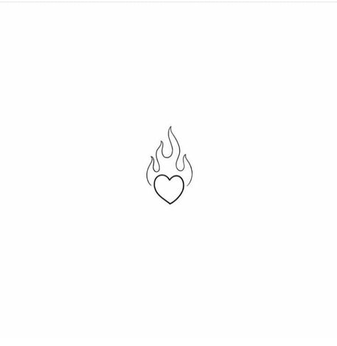 Simple Heart Tattoos, Grace Tattoos, Lucky Tattoo, Tattoo Samples, Tiny Heart Tattoos, Small Girly Tattoos, Saved Tattoo, Flame Tattoos, Writing Tattoos