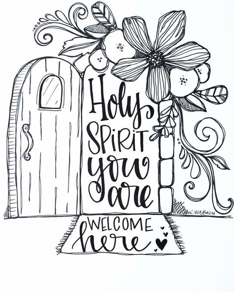 Doodle Bible, Bible Doodles, Scripture Doodle, Gods Art, Bible Journaling Printables, Whiteboard Art, Bible Readings, God Speaks, Bible Journaling Ideas Drawings