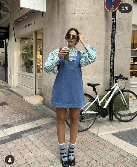 Denim Dress Outfit, Look Festival, Nashville Outfits, Brunch Outfit, Mode Inspo, Mode Vintage, Denim Outfit, Outfits Casuales, Spring Outfit