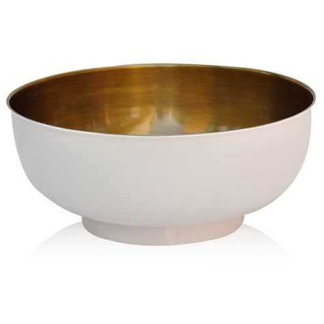 Antique Brass and White Pedicure Bowl Pedicure Bowl Ideas, Diy Pedicure Station, Pedicure Station Ideas, At Home Pedicure, Home Pedicure, White Pedicure, Pedicure Bowls, Pedicure Station, Mobile Spa