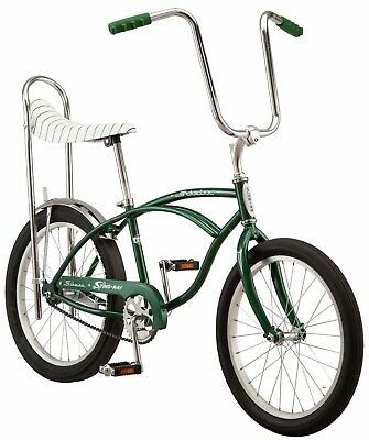 20” Schwinn Sting-Ray Bicycle, Stripe Banana Seat Bike, Single Speed, Green | eBay Schwinn Vintage, Vintage Bike Parts, Banana Seat Bike, Lowrider Bicycle, Schwinn Bicycles, Schwinn Bike, Bicycles For Sale, Image Reference, Lowrider Bike