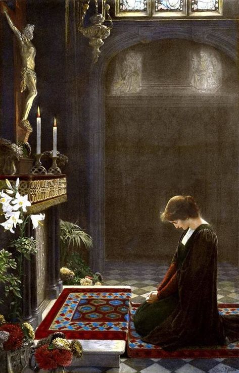 Veiled Millennial — George Henry Grenville Manton (1855-1932), ‘Jesus,... متحف فني, Types Of Prayer, Catholic Images, Church Architecture, Jesus Christus, Catholic Prayers, Catholic Art, Sacred Art, Roman Catholic