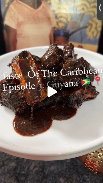 David Jean-Louis 🇭🇹 on Instagram: "Taste of the Caribbean Episode 3: Guyanese Pepper-pot 🇬🇾 📍  - - Ingredients:  Beef bones  Oxtail  Beef neck bones  @verynoiceeseasoning  Cassareep  Brown sugar  Salt  Cloves  Cinnamon Sticks Water  Habanero pepper if you can’t find wiri wiri pepper  - - #food #foodlovers #foodhacks #food🍕 #foodie #foodasmr #foodgasm #foodlove #foodblog #foods #guyana #guyanesefood" Guyanese Food, Guyanese Recipes, Habanero Pepper, Neck Bones, Habanero Peppers, Beef Bones, Caribbean Recipes, Episode 3, The Caribbean