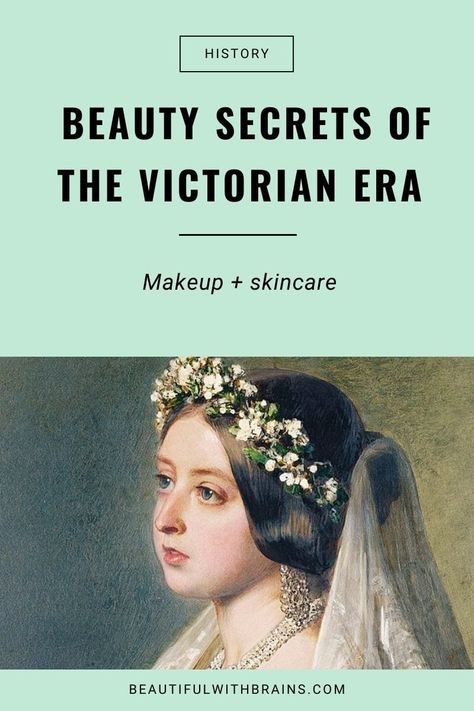 19th Century Makeup, Victorian Makeup, Historical Makeup, Jeweled Bouquet, Makeup And Skincare Products, Victorian Age, Eye Palettes, Makeup And Skincare, Mind Body Soul