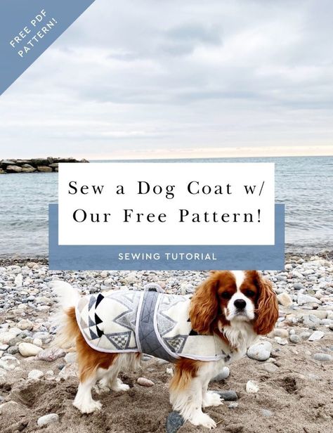 Dog Coat Patterns Free Sewing, Quilted Dog Coat Pattern, Quilted Dog Coat, Small Dog Jacket Pattern Free, Dog Winter Coat Pattern Free, Dog Jackets Diy Patterns, Dog Coats Patterns Free Sewing, Dog Coat Pattern Free Printable, Dog Sweater Sewing Pattern