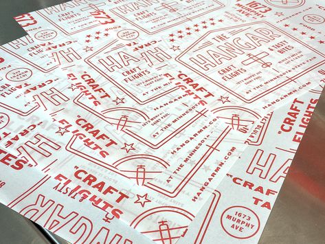 The Hangar Butcher Paper by Malley Design Butcher Packaging, Russ And Daughters, Meat Box, Minnesota State Fair, Social Media Marketing Facebook, Pub Design, Meat Shop, Marketing Facebook, Minnesota State