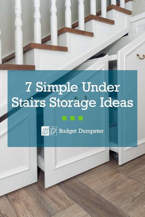 Stair Storage Ideas, Under Stairs Cupboard Storage, Under Staircase Ideas, Stairs Storage Drawers, Under Stairs Drawers, Shelves Under Stairs, Stairs Remodel, Stairway Storage, Under Stairs Storage Ideas