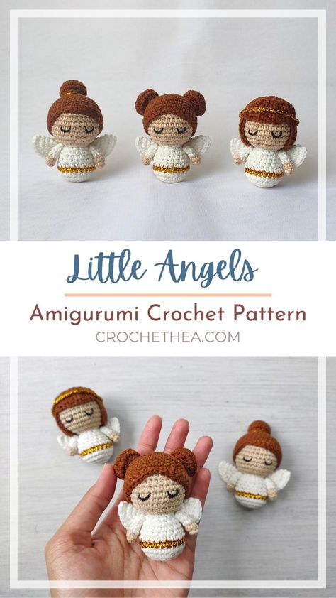 Crochet Kindness, Crocheted Dolls, Christmas Bazaar, Crochet Ornament Patterns, Christmas Crochet Patterns Free, Crochet Angels, Crochet Angel, Confection Au Crochet, Crochet Xmas