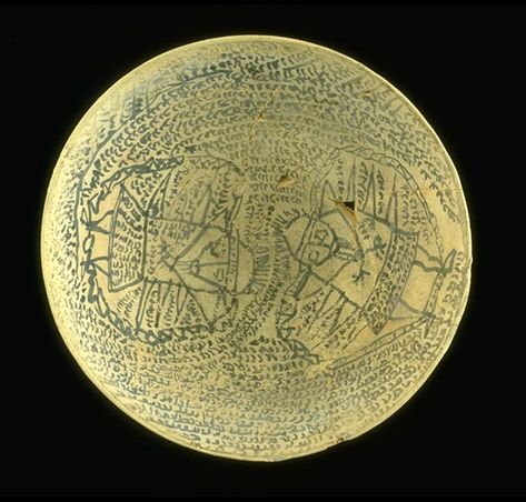 Devils Trap: Origins Djinn Summoning, Alexandrian Library, Incantation Bowl, Protective Magic, Devils Trap, Protection Sigils, Ancient Pottery, Mesopotamia, Ancient Cultures