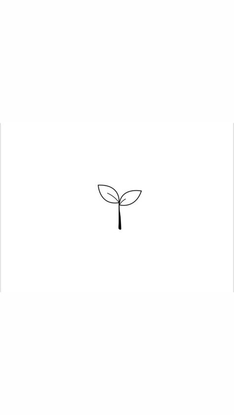 Simple Garden Tattoo, Seedling Tattoo Simple, Seed Tattoo Sprouting, Plant Growth Tattoo, Seed Sprouting Tattoo, Plant Sprout Tattoo, Grow Tattoo Ideas, Agriculture Tattoos For Women, Firm Foundation Tattoo