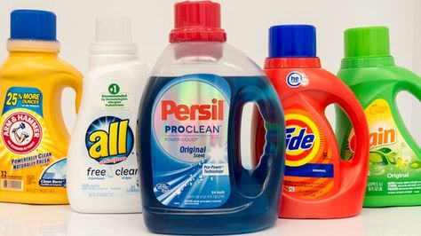 The 5 best laundry detergents you can buy - Our lab tests have found Persil to be the best detergent Laundry Detergent Brands, Clothes Detergent, Eco Friendly Laundry Detergent, Best Laundry Detergent, Detergent Brands, Hypoallergenic Laundry Detergent, Powder Laundry Detergent, Washing Detergent, Homemade Laundry Detergent