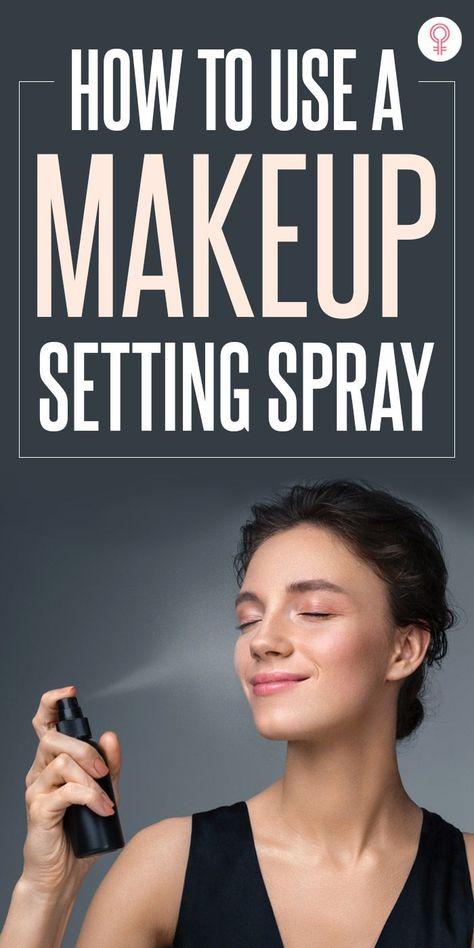 woman applying makeup setting spray. woman spraying makeup setting spray on her face Best Makeup Setting Spray, Art Deco Makeup, Mild Face Wash, Cakey Makeup, How To Use Makeup, Baking Makeup, Color Correcting Concealer, Bold Makeup Looks, Skincare Order