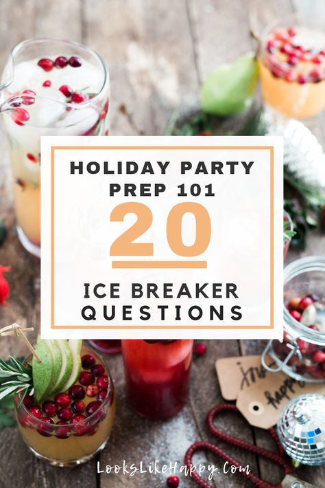 Holiday Ice Breaker Questions, Holiday Ice Breaker Games, Christmas Ice Breaker Questions, Christmas Party Ice Breakers, Christmas Ice Breakers, Christmas Ice Breaker Games, Party Ice Breakers, Team Ice Breakers, Meeting Ice Breakers