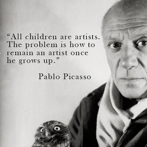 Picasso The Dream, Pablo Picasso Quotes, Picasso Quote, Tattoo Graphic, Artist Quotes, Indian Art Paintings, Lesson Ideas, Ceramic Pot, Quotes For Kids