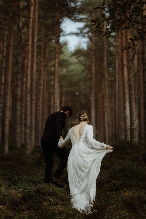 Forest Wedding Photography, Forest Theme Wedding, Cinematic Wedding, Wedding Photography Business, Scotland Wedding, Wedding Photography Tips, Wedding Couple Poses, Film Wedding Photography, Film Wedding