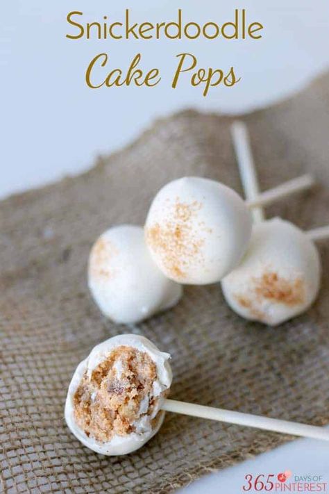 Snickerdoodle cake pops Snickerdoodle Recipes, Cake Pop Flavors, Snickerdoodle Cake, Cake Ball Recipes, Cake Dip, Cake Ball, Snickerdoodle Recipe, Cake Mix Cookie Recipes, Cake Pop Recipe