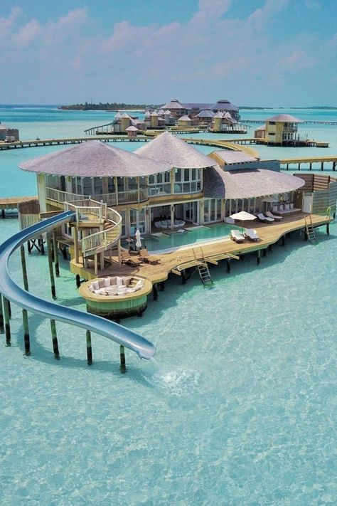 10 of the Most Luxurious Hotels Around the World Soneva Jani, Hotels Around The World, Hotel Exterior, Water Villa, Most Luxurious Hotels, Unique Hotels, Hotel Boutique, Luxury Holidays, Beautiful Hotels