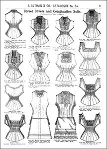 Corset Covers and Combination Suits B. Altman & Co. Catalogue, Winter 1886-87. Croquis, Charles Frederick Worth, Jeanne Paquin, Istoria Modei, Corset Cover, 1880s Fashion, French Lingerie, Victorian Costume, History Fashion