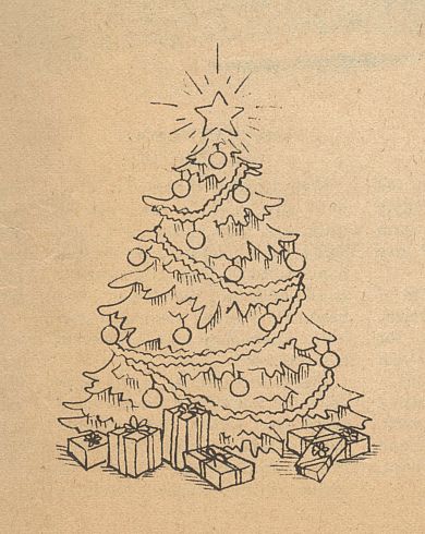 Drawing Related To Christmas, Christmas Tree With Presents Drawing, Christmas Picture Drawing, How To Draw A Christmas Tree Realistic, Christmas Tree Drawing Realistic, Christmas Tree Drawing Illustration, Christmas Tree Drawing Tutorial, Half Christmas Tree Drawing, Present Drawing Christmas