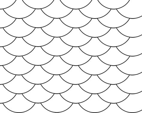 I'm looking to make a 5" x 5" template out of the attached image for making a pattern for some clay tiles I'm making. Basically, a cookie cutter. What's the easiest way to make one? I've tried using cookiecaster, but it doesn't appear to support the image.   I'd basically like to print like a half-inch tall template of the pattern with a square border. Fish Scale Tattoo, Fish Stencil, Printable Graph Paper, Scale Tattoo, Birds Embroidery Designs, Fish Scale Pattern, Simple Embroidery Designs, Scale Pattern, Hand Work Blouse Design