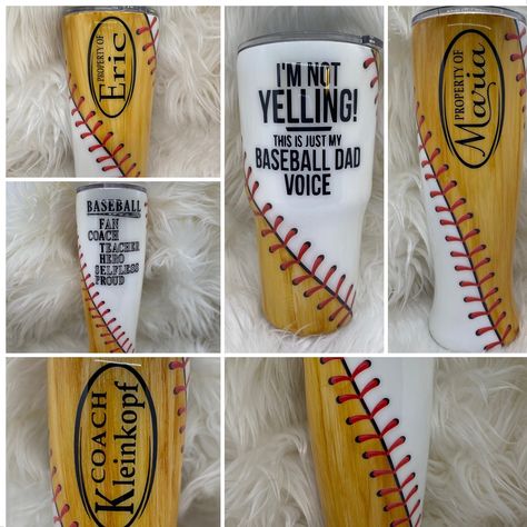 Baseball Tumbler Ideas, Baseball Tumbler, Girls Are Awesome, Coaching Teachers, Peoria Az, Tumbler Photos, Baseball Gifts, Tumbler Ideas, Custom Tumbler