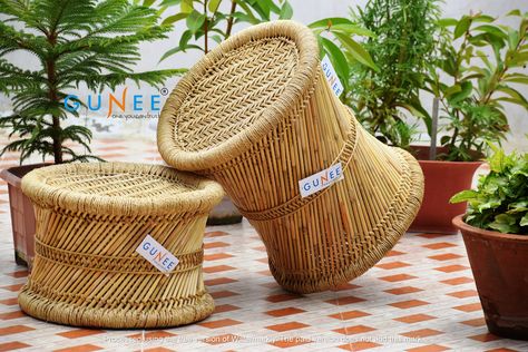 Cane Stool, Bamboo Stool, Rattan Stool, Rattan Cane, Bamboo Canes, Outdoor Statues, Living Room Furniture Chairs, Garden Stool, Functional Furniture