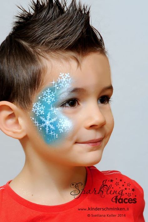 5 astuces pour un maquillage Reine des Neiges réussi - Idées de fêtes Snow Queen Makeup, Frozen Face Paint, Frozen Makeup, Makeover Party, Face Painting For Boys, Christmas Face Painting, Frozen Face, Girl Face Painting, Face Painting Easy