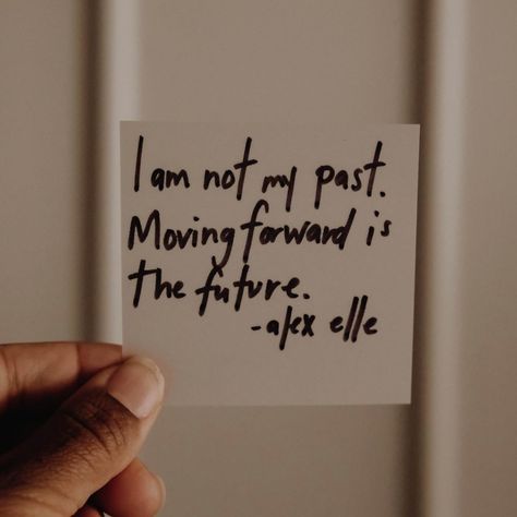 Just a loving reminder to not let your past hold you back. You're on to bigger and better things — keep moving forward. 💥 📷 alex on Instagram Growing As A Person, Alex Elle, I Am A Failure, Better Things, My Past, My Future, Keep Moving Forward, Keep Moving, Emotional Healing