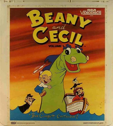 Beany and Cecil Beany And Cecil, Funny Cartoon Pictures, School Cartoon, Sea Serpent, Morning Cartoon, History Nerd, 3d Cartoon, Childhood Toys, Classic Cartoons