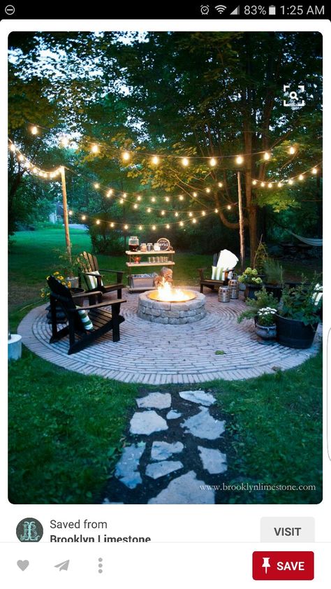 Love this Design Per Patio, Outdoor Entertaining Spaces, Backyard Lighting, Belek, Have Inspiration, Fire Pit Patio, Backyard Fire, Fire Pit Backyard, Backyard Makeover