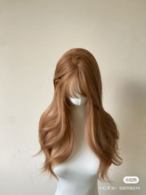 Haircuts Aesthetic, Korean Hair Color, Honey Brown Hair, Brown Hair Looks, Brown Hair Inspo, Hair Inspiration Long, Ginger Hair Color, Gorgeous Hair Color, Strawberry Blonde Hair