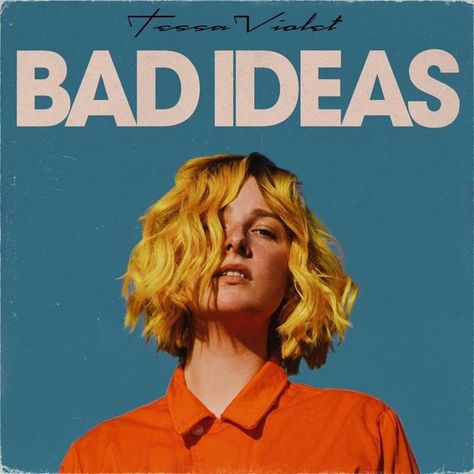 Indie Pop, Tessa Violet, Pochette Album, Music Album Covers, Cover Art Design, Bad Idea, Music Album Cover, Music Wall, Album Cover Art