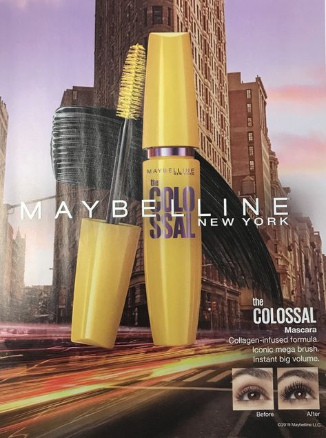 Maybelline Advertisement, Maybelline Campaign, Loreal Ads, Mascara Advertisement, Makeup Ads Design, Mascara Campaign, Makeup Advertisement Poster, Makeup Creative Ads, Maybeline Mascara